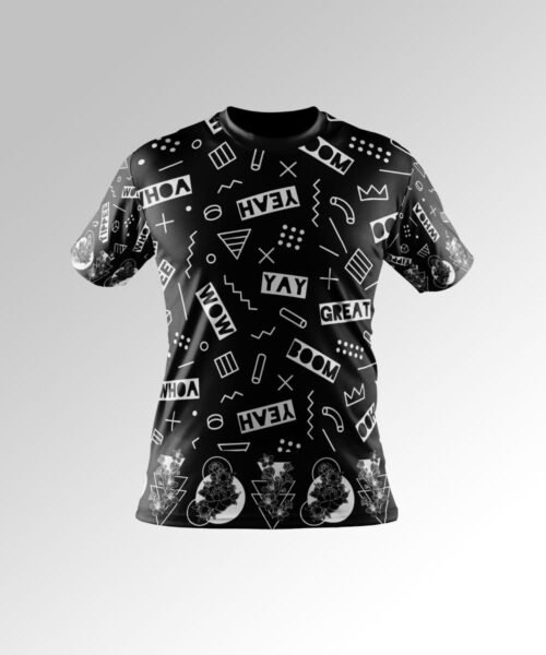 Smawk Inline Never Mind Black Tee