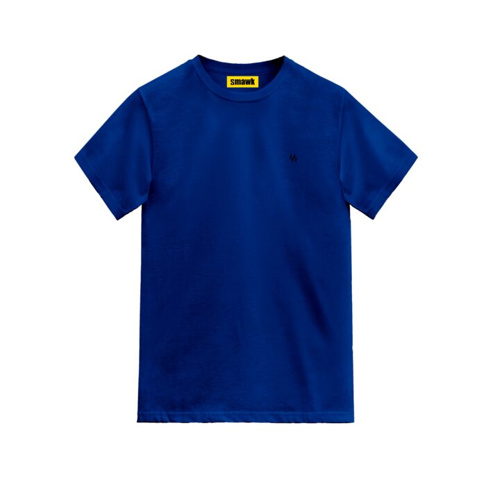 Smawk Blue T-shirt Plain