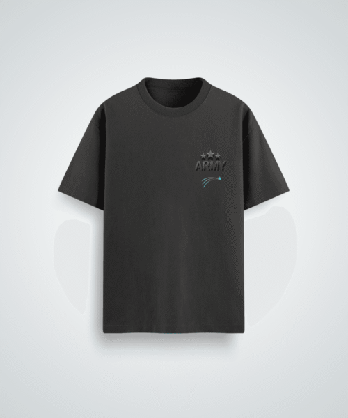 Classic Army Design – Shooting Star Premium Graphic T-Shirt