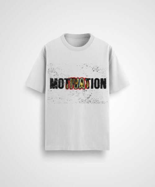 Motivation Crewneck Tshirt by Smawk Short Sleeve