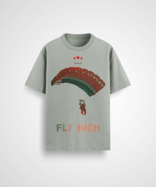 Fly High Crewneck Tshirt by Smawk Short Sleeve